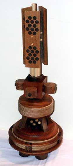 Prototype for The Colony Ship Oengus Oc (2003) by Johnna Y.Klukas.