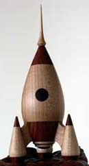 Three-engine rocket, c. 2006 by Johnna Y. Klukas