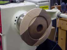 Making the box hole.
