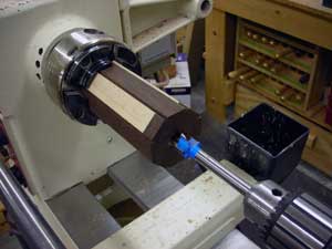 drilling for the tenon